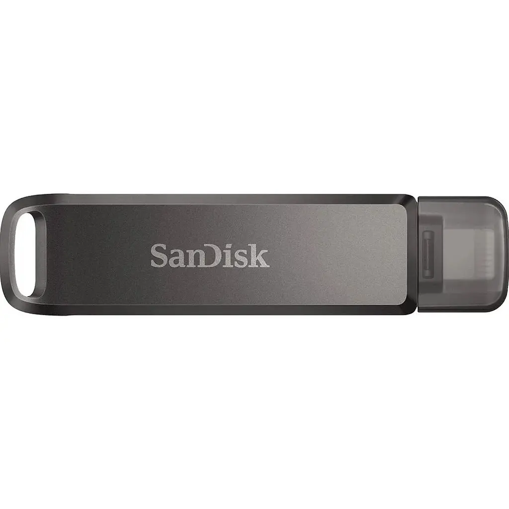 USB флеш-накопичувач SanDisk iXpand Luxe 64GB Lightning + USB-C Black (SDIX70N-064G-GN6NN) [59664] - фото 2