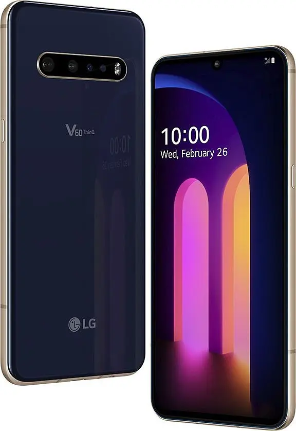 Смартфон LG V60 ThinQ 5G 8/128GB Blue LM-600EA 2 Sim Без NFC - фото 5
