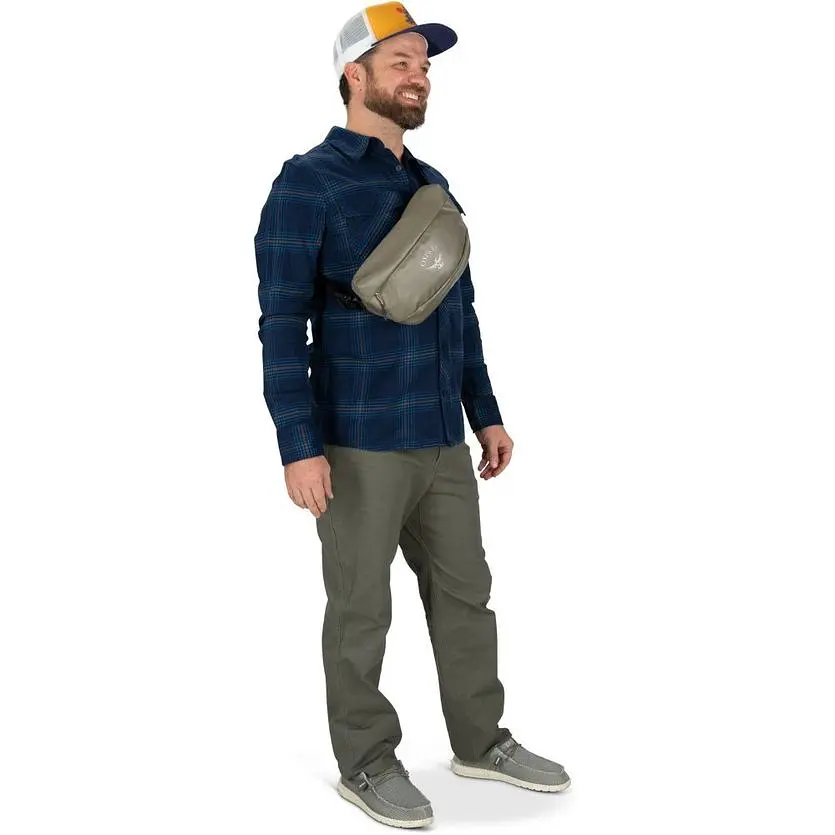 Сумка поясная Osprey Transporter Waist бежевая - фото 6