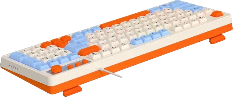 Клавіатура Maxxter KBG-3C01-UA White - фото 3