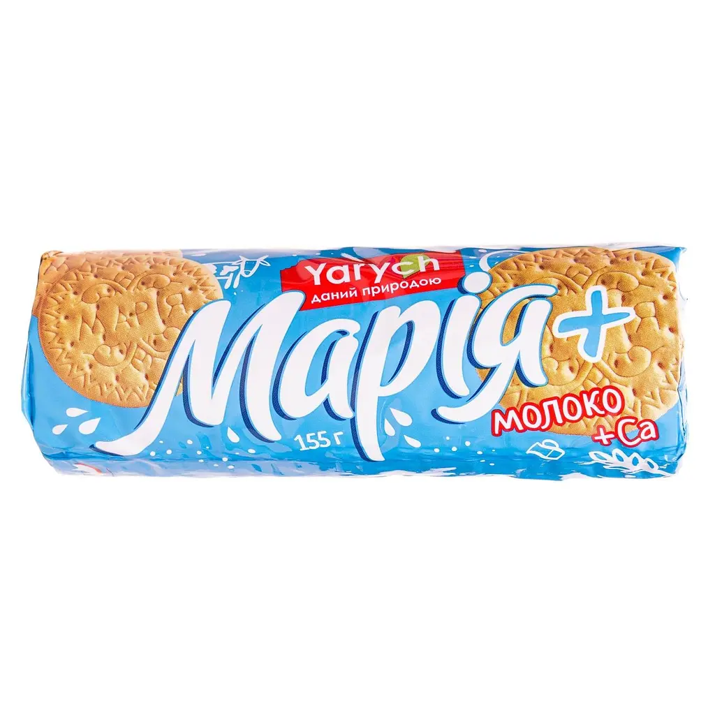 Печиво Yarych Марія з молоком та кальцієм 620 г (4 шт. х 155 г) - фото 2