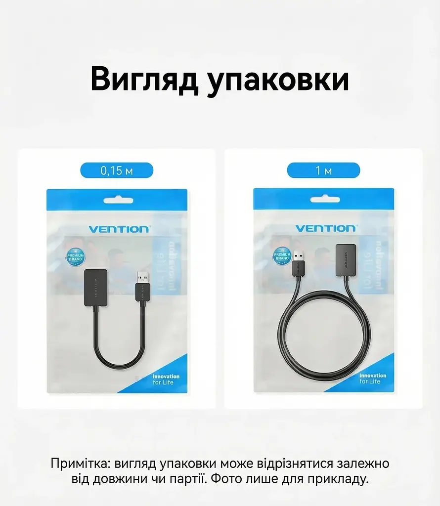 Звуковая карта Vention USB AUX jack, 2*TRRS (Mic + Ear) 1м чорна (CDYBF) - фото 12