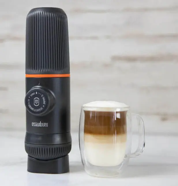 Набір аксесуарів DG Kit для кавоварки Wacaco Nanopresso чашка та адаптер для капсул 140 мл Чорний (2772954010) - фото 3