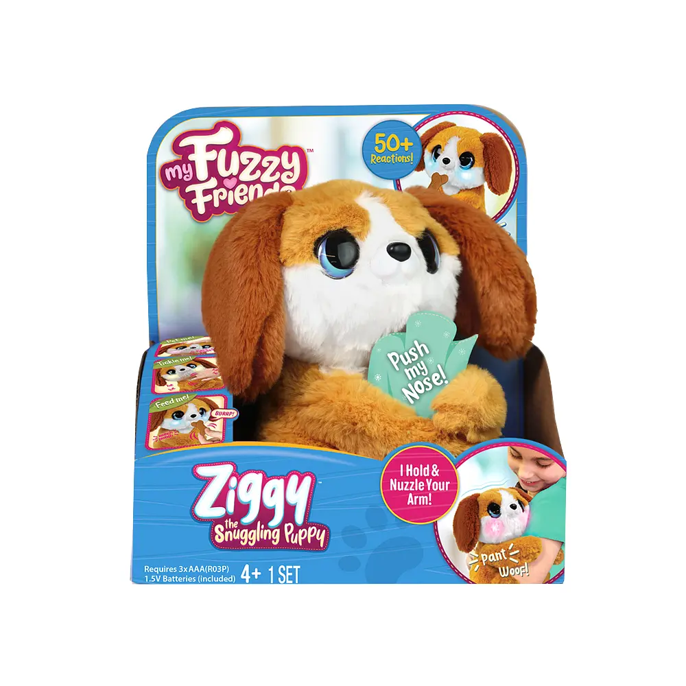 Интерактивная игрушка My Fuzzy Friends - Ziggy the Snuggling Puppy (18632) - фото 2
