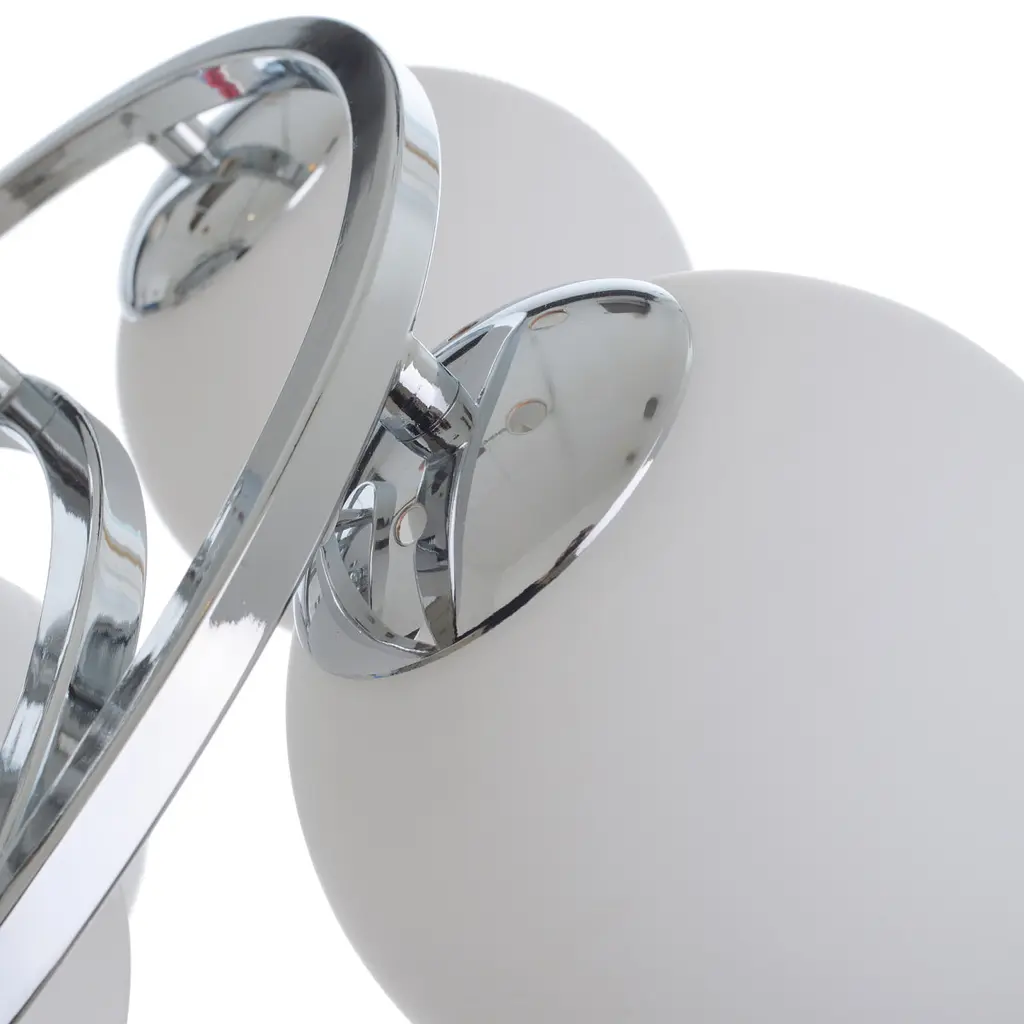 Люстра Brille молекула стельова в спальню E27 60W WH (BL-929C/4) - фото 3