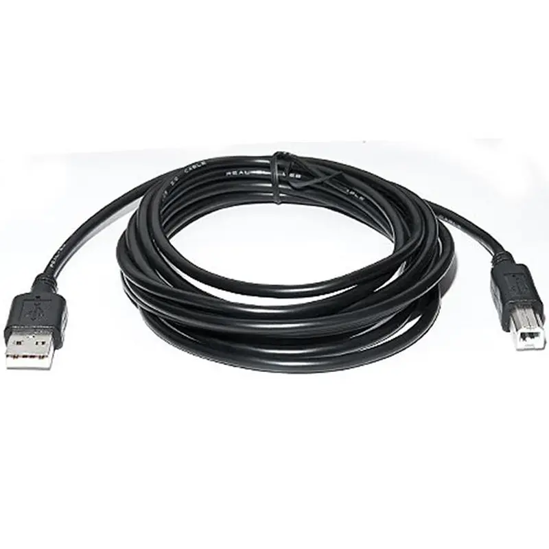 Кабель REAL-EL USB - Type-B V 2.0 (M/M), 2 м, чорний (EL123500026) - фото 2