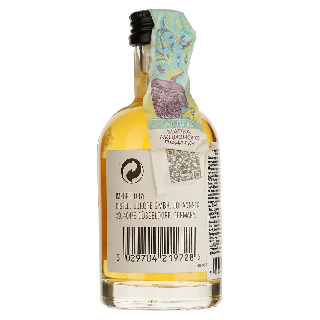 Виски Tobermory Single Malt Scotch Whisky, 12 yo, 46,3%, 0,05 л - фото 2