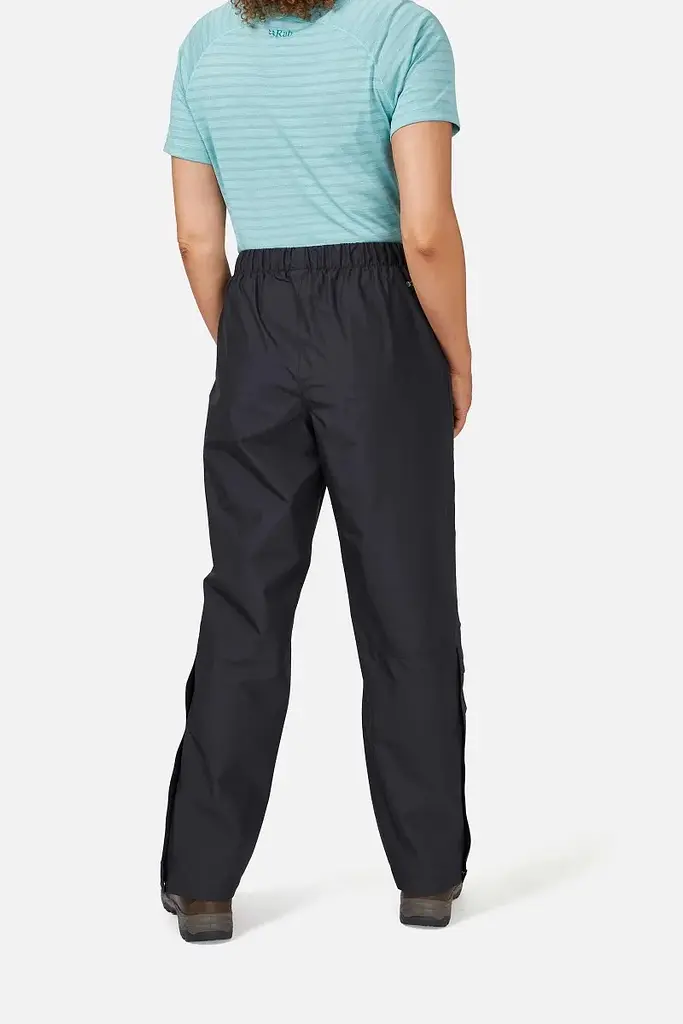 Штани жіночі Rab Downpour Eco Pants Womens 12 Чорний - фото 2
