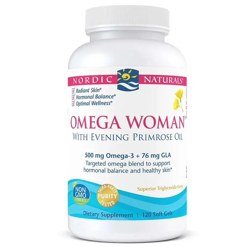 Жирні кислоти Nordic Naturals Omega Woman, 120 капсул - фото 2