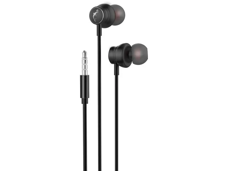Навушники з мікрофоном SkyDolphin SR31 Black (SDHF-000487)