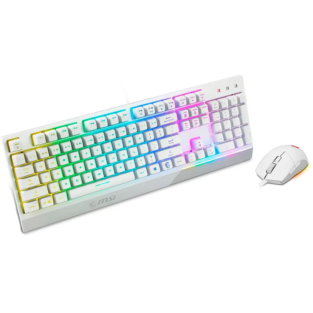 Комплект (клавиатура + мышь) MSI Vigor GK30 Combo White UA (S11-04UA302-CLA) [122965] - фото 2