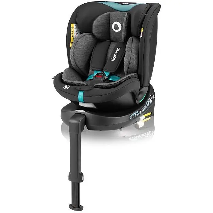 Автокресло Lionelo Navy I-Size black turquoise (LO-NAVY I-SIZE BLACK TURQUOISE) - фото 2