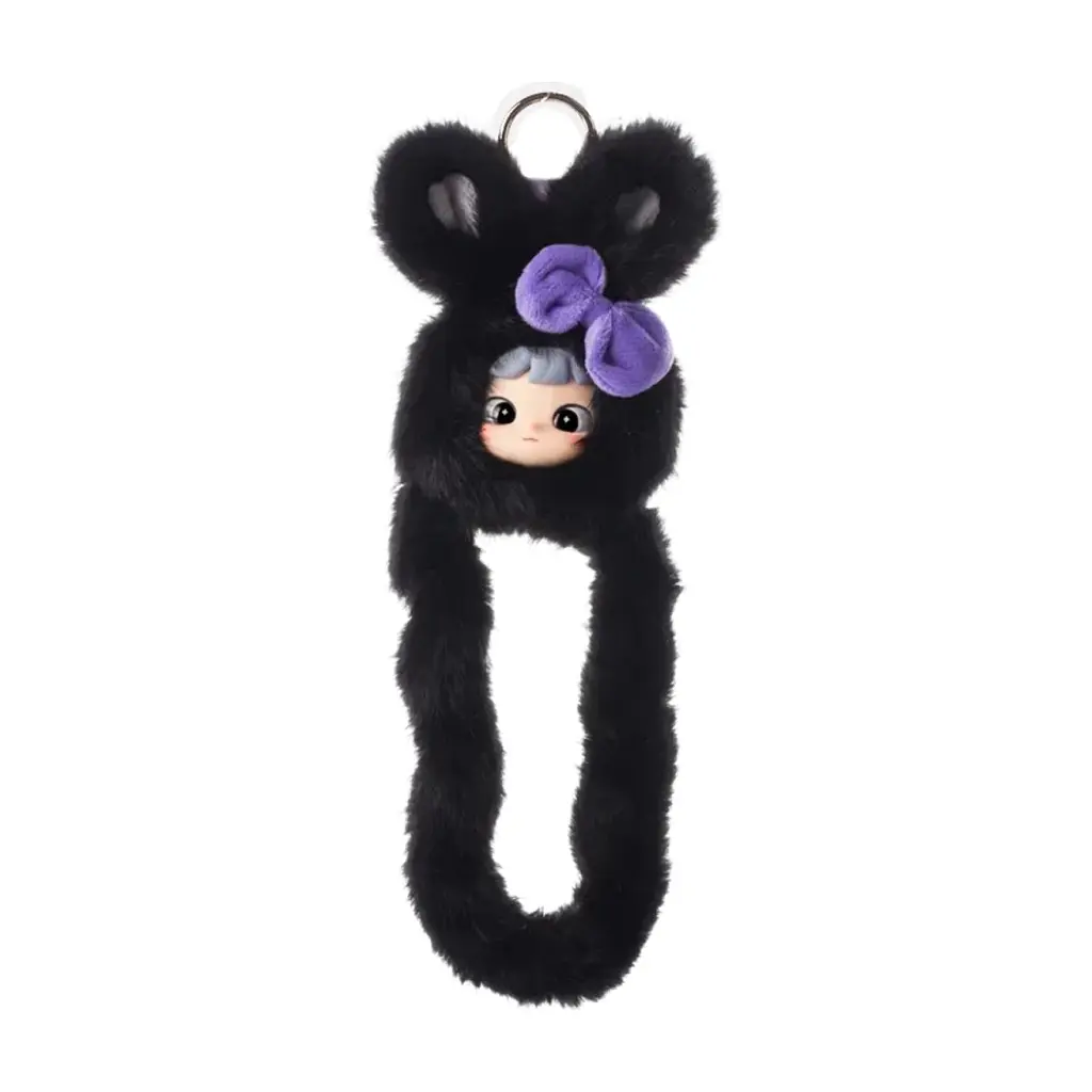 М'яка іграшка Tangle з кільцем Cimmy Fluffy Bunny Coco (HWTANGLE01S01-BC06)