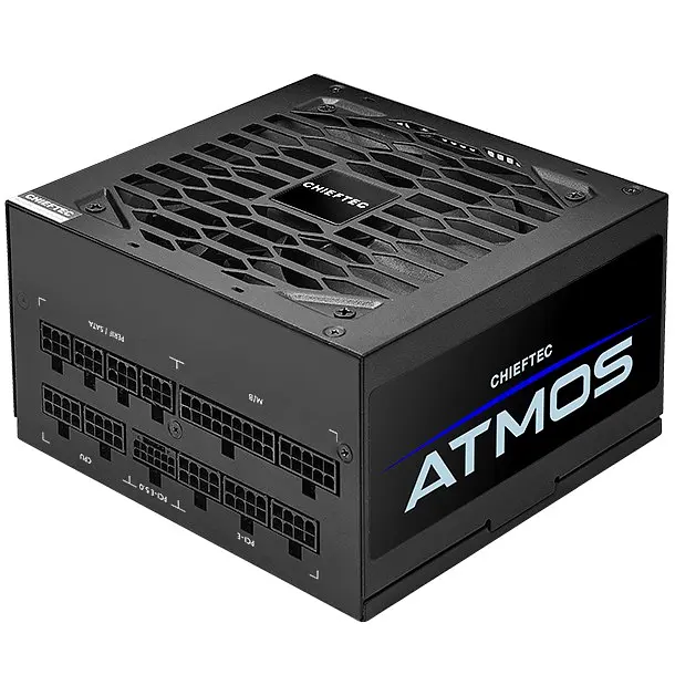 БЖ 850W Chieftec ATMOS CPX-850FC ATX 3.0 120 mm, 80+ GOLD, Cable management, retail - фото 3