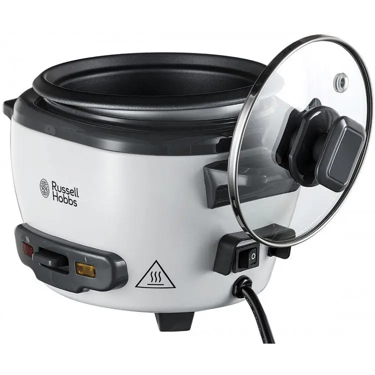 Рисоварка Russell Hobbs 200 Вт чорно-біла (27020-56) - фото 2