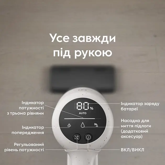 Акумуляторний пілосос Electrolux EP72UB21SW (7272680) - фото 5
