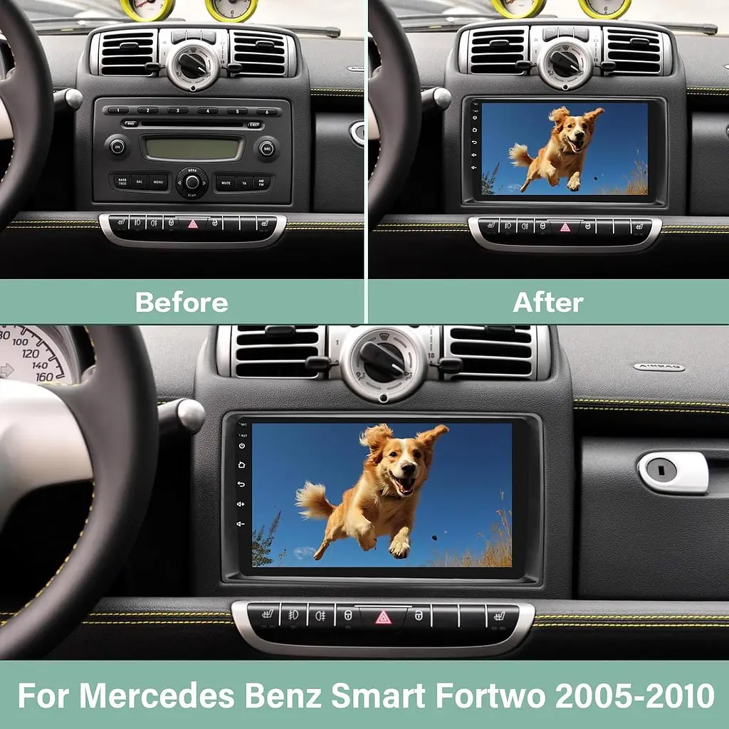 Автомагнітола Android 13 для Smart Fortwo 2005–2010 - фото 6