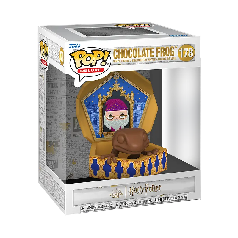 Фігурка Funko Pop Гаррі Поттер Шоколадна жаба Harry Potter Chocolate Frog 15 см Deluxe FP F L 178 - фото 2
