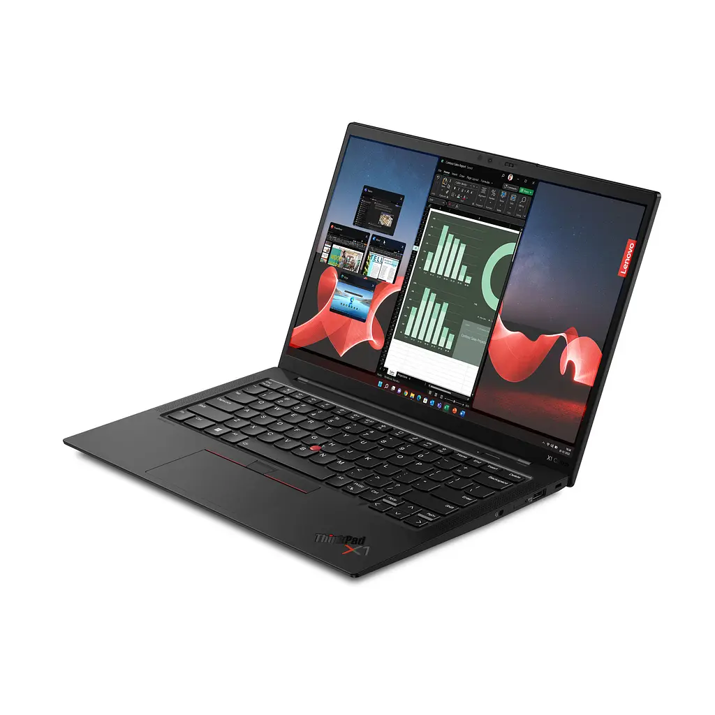 Ноутбук Lenovo ThinkPad X1 Carbon-G11 14' 2.8K OLED, Intel i7-1355U, 32GB, F1TB, UMA, LTE, Win11P, чорний (21HM0068RA) - фото 5