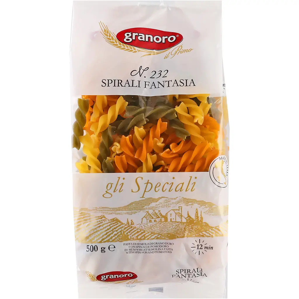 Макарони Granoro №232 Spirali Fantasia Trafilatura Classica 500 г