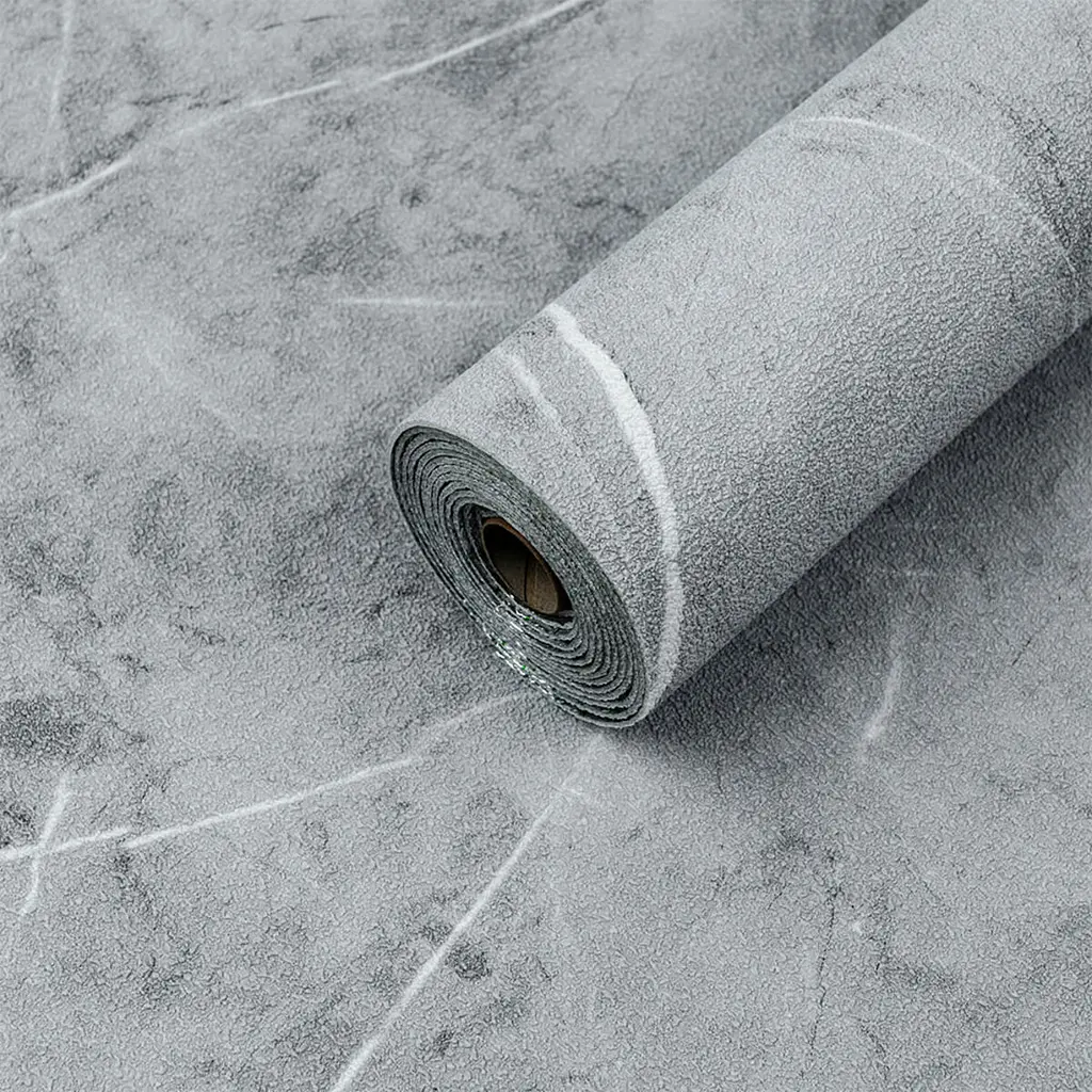 Шпалери на самоклейці під сірий мармур 2800х500х2 мм (D) SW-00001414