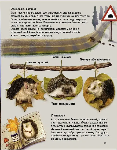 Живий світ України. Тварини та їх родичі в природі й у книжках - Наталія Коваль - фото 6