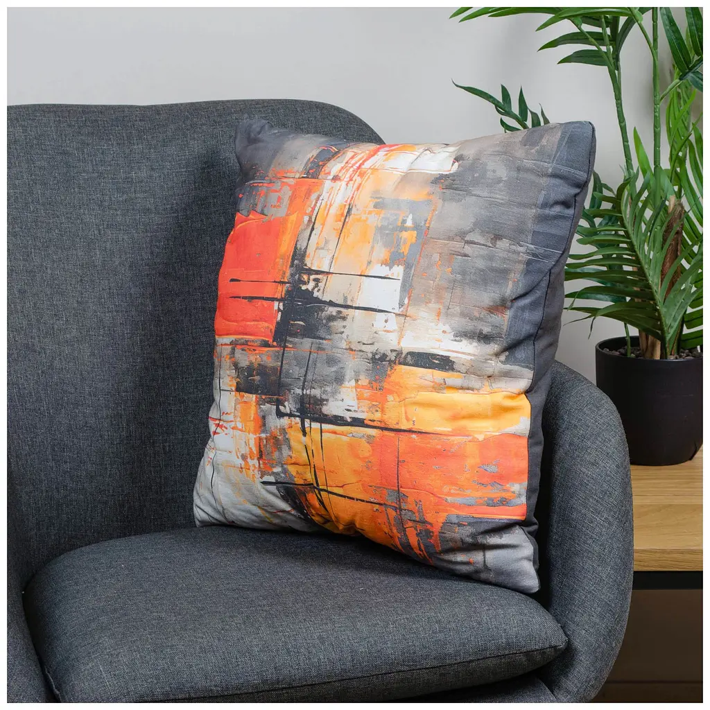 Подушка декоративная Home Line Абстракция 45x45 см (189205) - фото 2