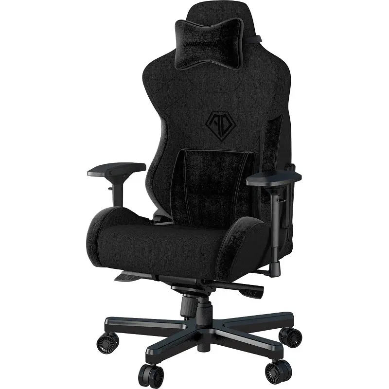 Кресло для геймеров Anda Seat T-Pro 2 Size XL Black (AD12XLLA-01-BF) - фото 3
