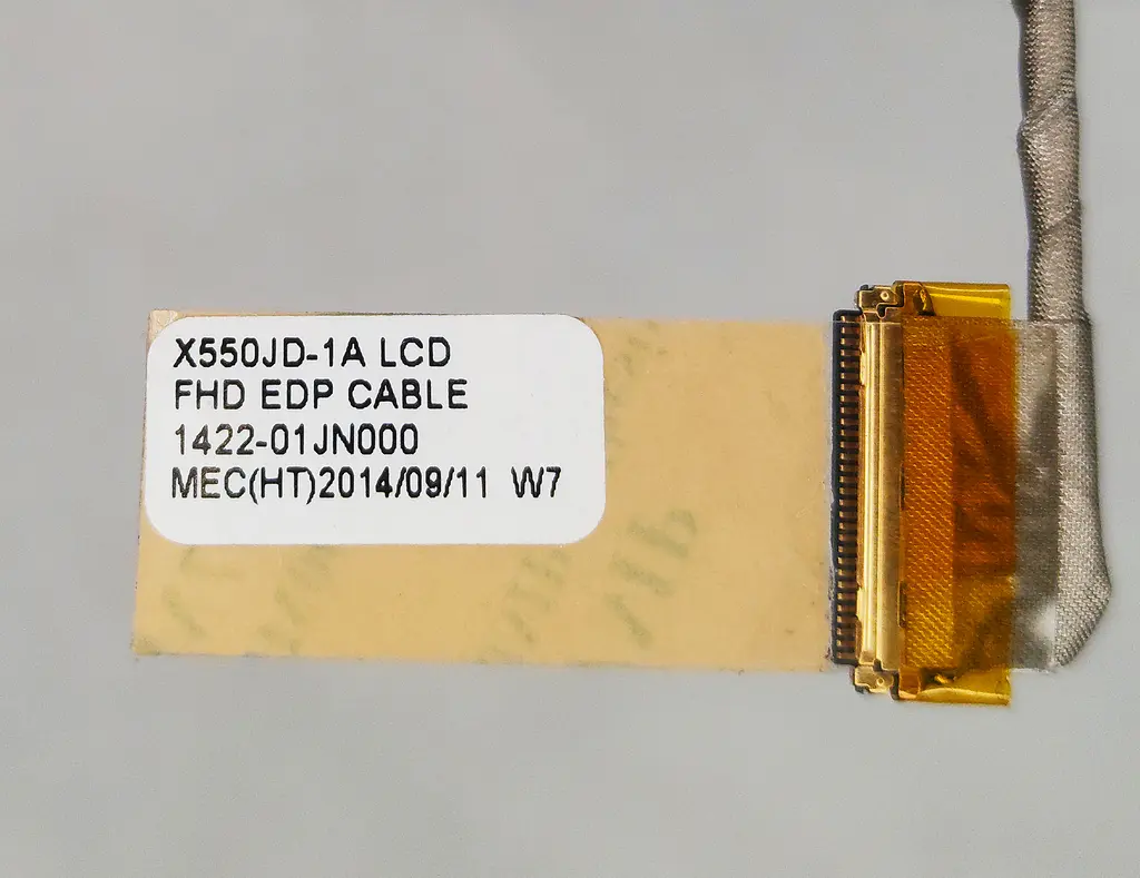 Шлейф матриці для ноутбуків Asus X550, X550CA, X550CC, X550CL, LED 40 pin - фото 2