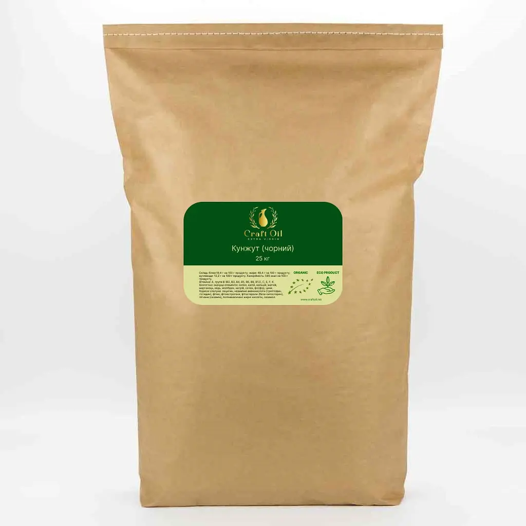 Чорний кунжут Craft Oil 25 кг (2072173036)