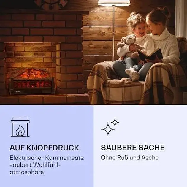 Камін електричний Klarstein Kamini FXL 2G (10038365) - фото 2