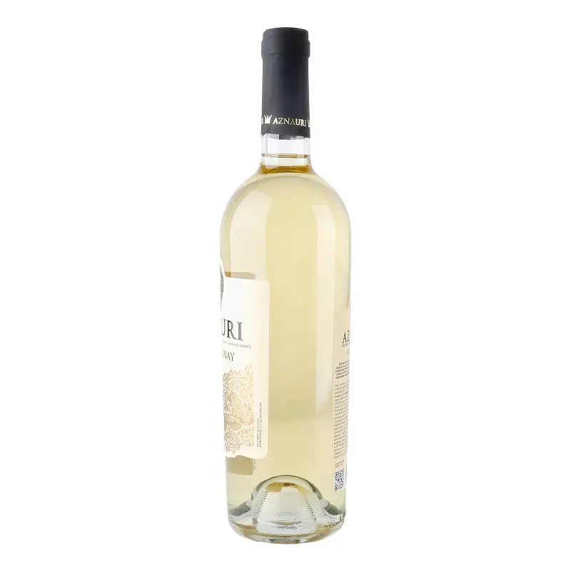 Вино Aznauri Chardonnay сухое белое 9.5-14% 0.75 л - фото 4