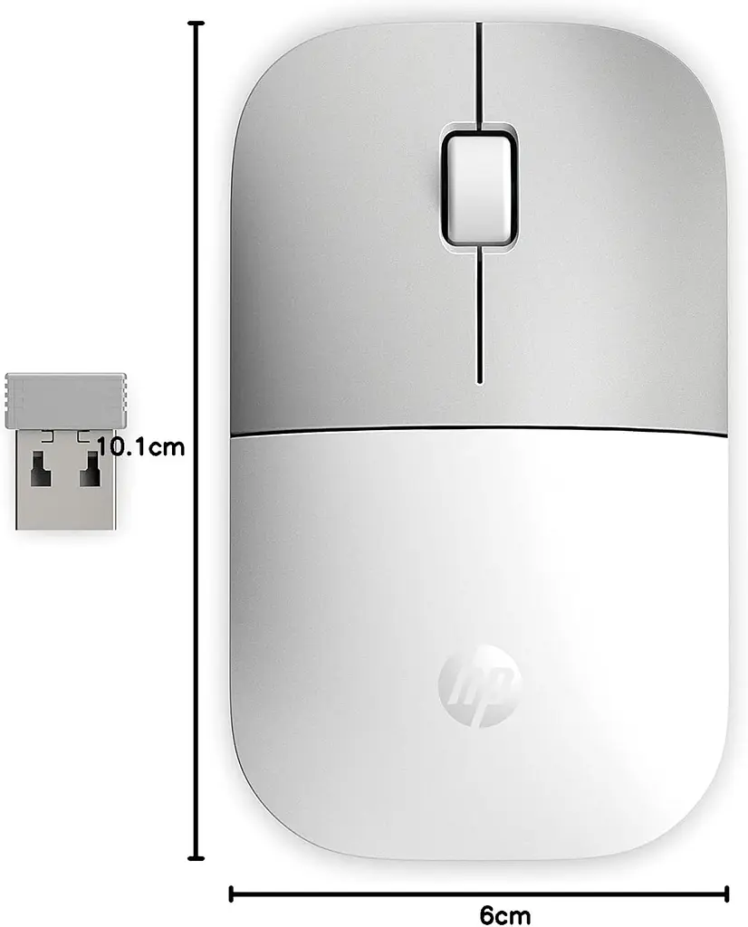 Компьютерная мышь HP OPT Z3700 Ceramic WL белый teh0013982 - фото 2