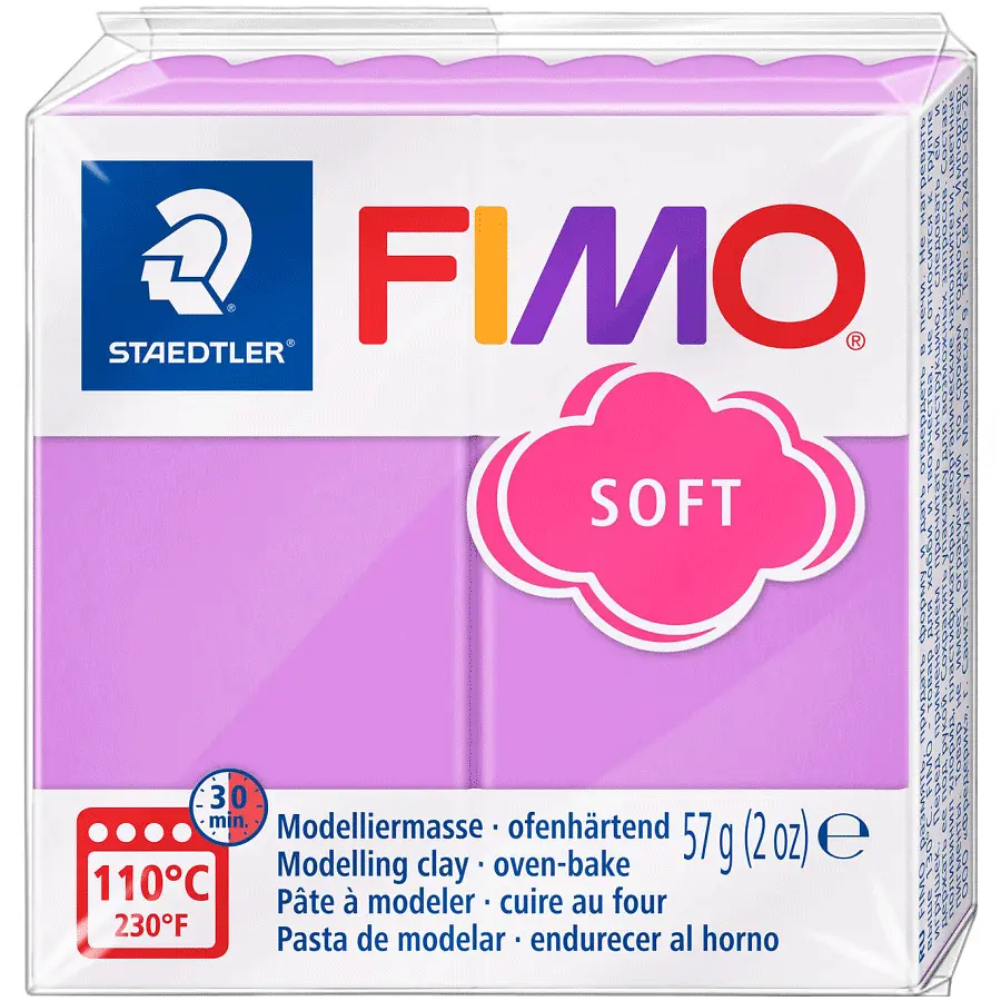 Пластика для біжутерії Soft Лавандова 57 г Fimo (4006608809751)