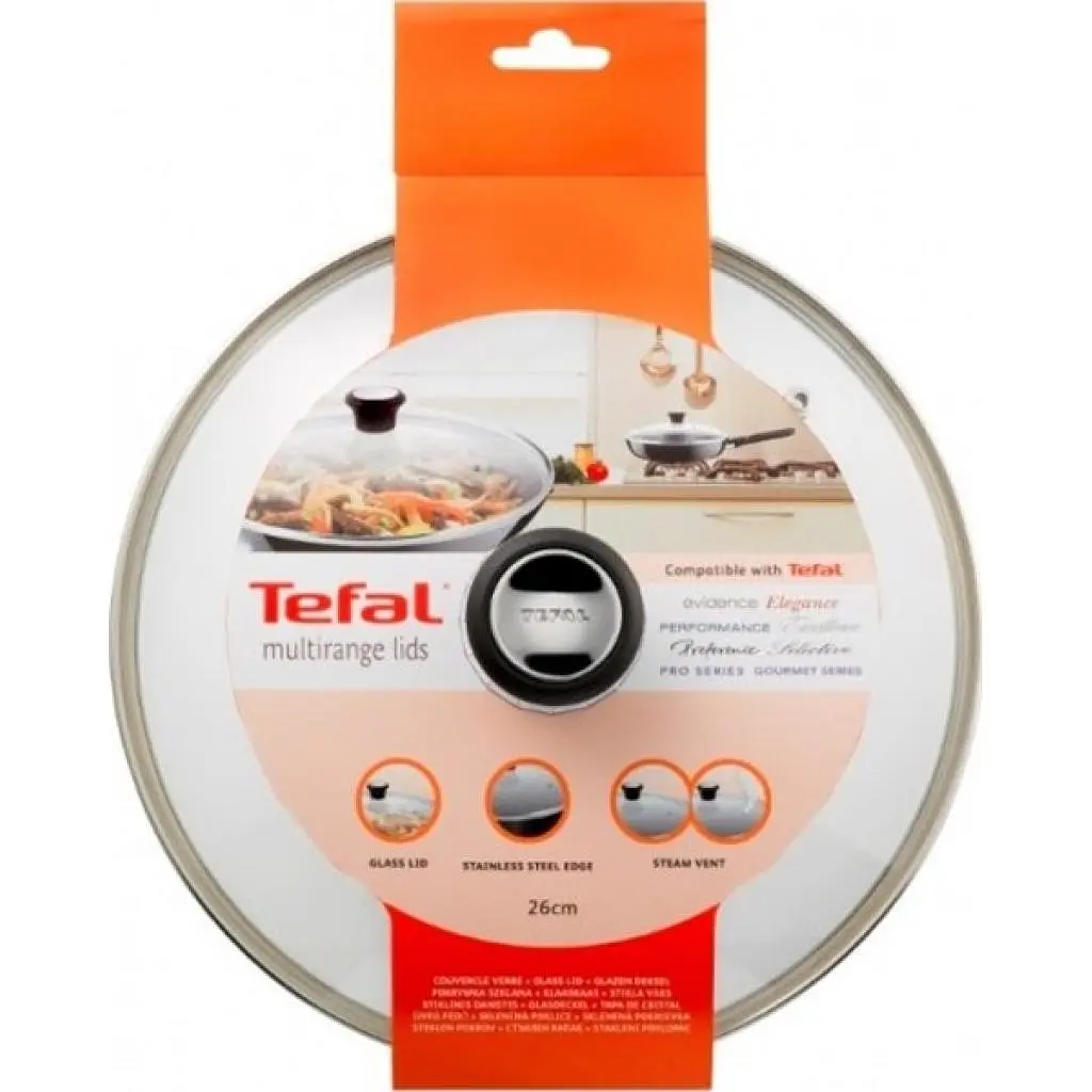 Кришка для посуду Tefal Glass bulbous 26 см (28097612) - фото 4