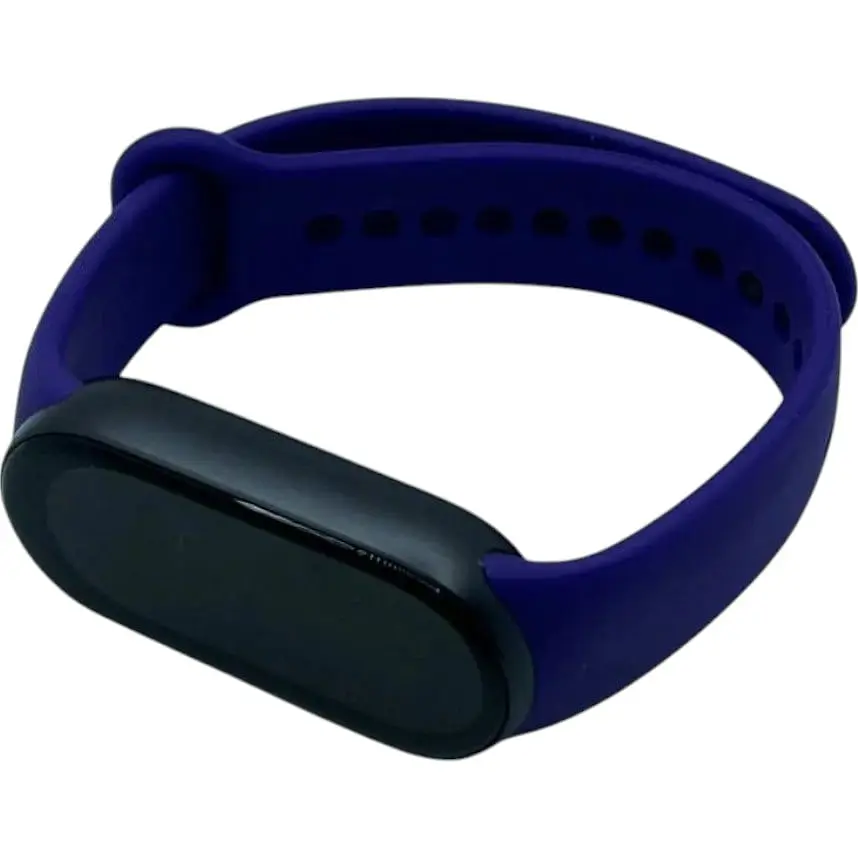 Силиконовый ремешок BeCover для Xiaomi Mi Smart Band 9 Dark Purple (711940) - фото 2