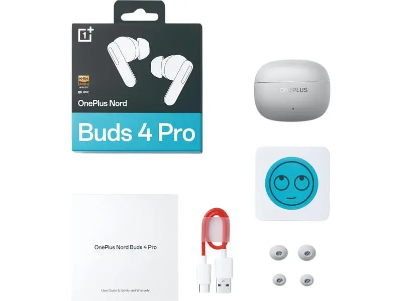 Навушники TWS OnePlus Nord Buds 4 Pro Radiant Grey - фото 7