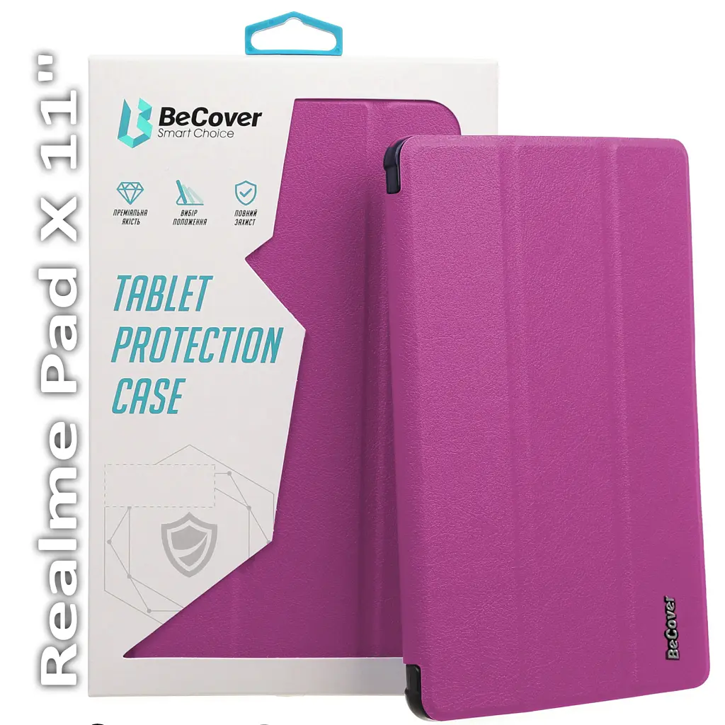 Чохол до планшета BeCover Smart Case Realme Pad X 11" Purple (709606) - фото 2