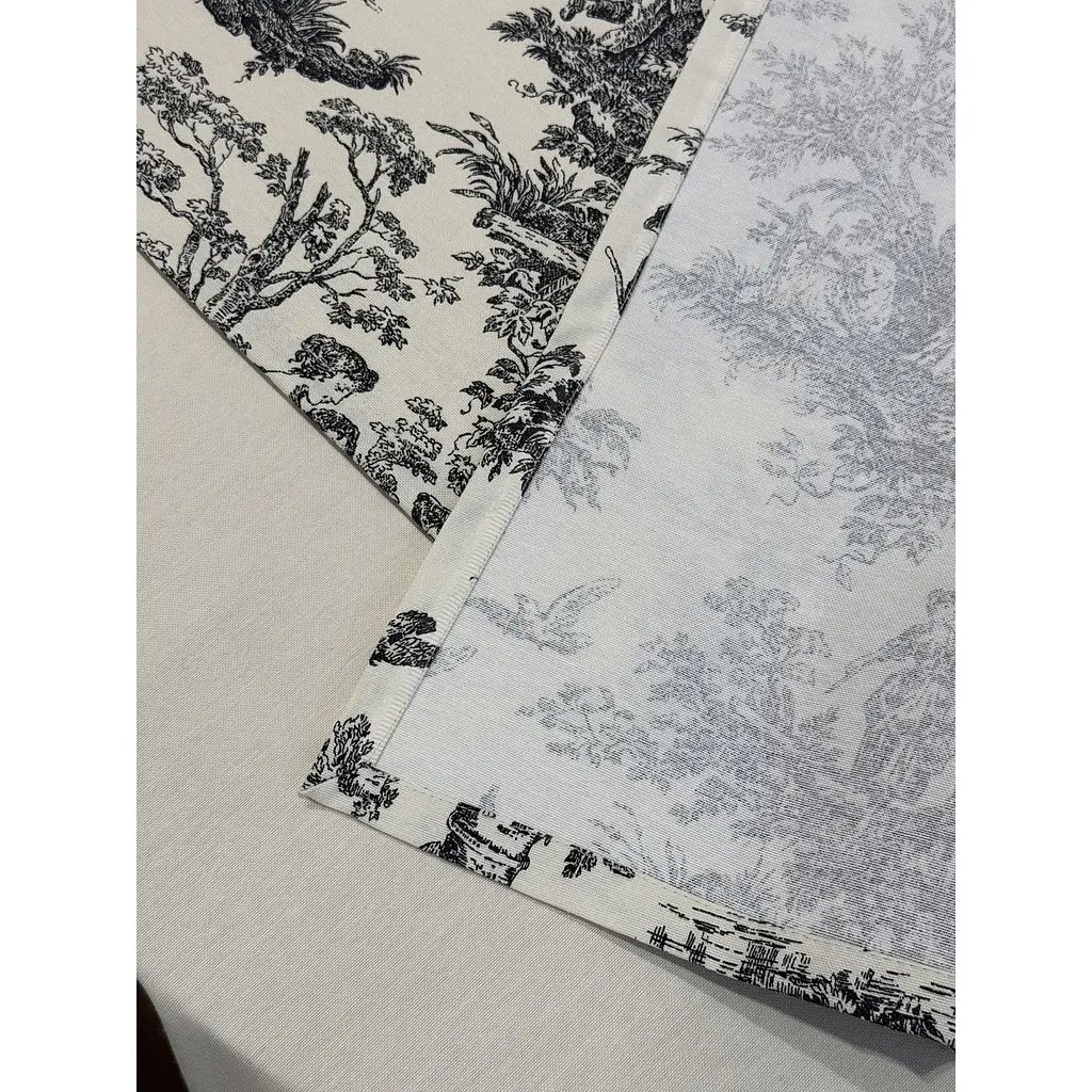 Раннер Ecotton Duck 45х170 см серая (25006) - фото 5