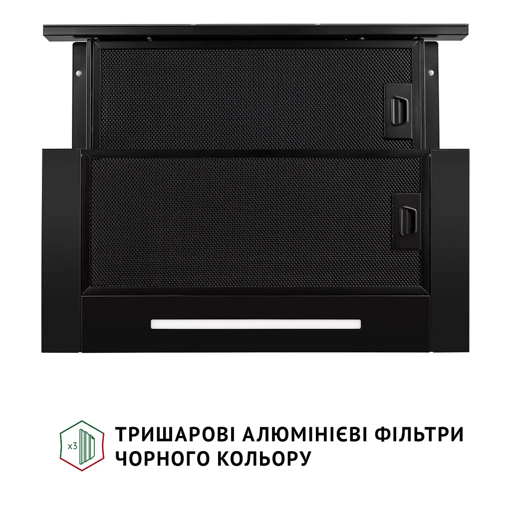 Витяжка телескопічна PERFELLI ISEO 6PWB NERO - фото 10