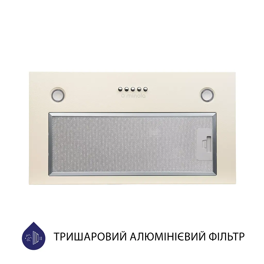 Витяжка повновбудована Minola HBI 5627 IV 1000 LED - фото 2