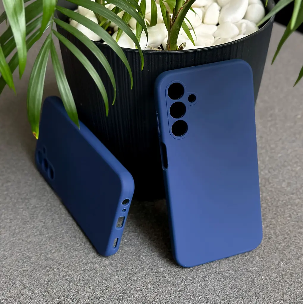Чохол Make Samsung A15 Silicone Navy Blue - фото 3