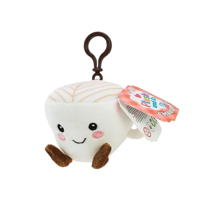 М'яка іграшка-брелок Plush and Co Кава Латте 8 см (IY-189-Y-460)