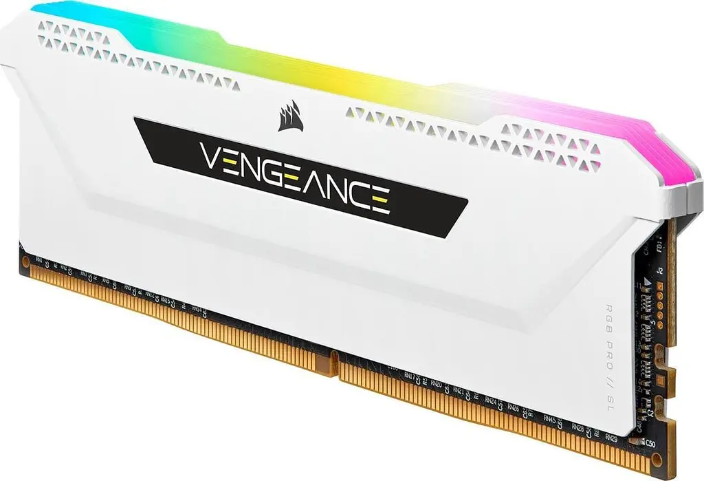 Модуль пам'яті Corsair DDR4 16Gb Vengeance RGB Pro SL White 3200MHz (CMH32GX4M2E3200C16W 1 of 2 kit) Б/в - фото 3