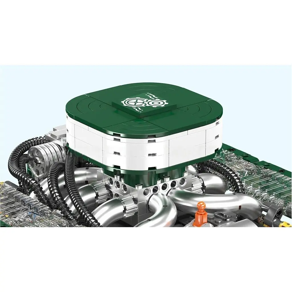 Конструктор Mould King Mking Двигун V8 Tank (10182) [160747] - фото 4