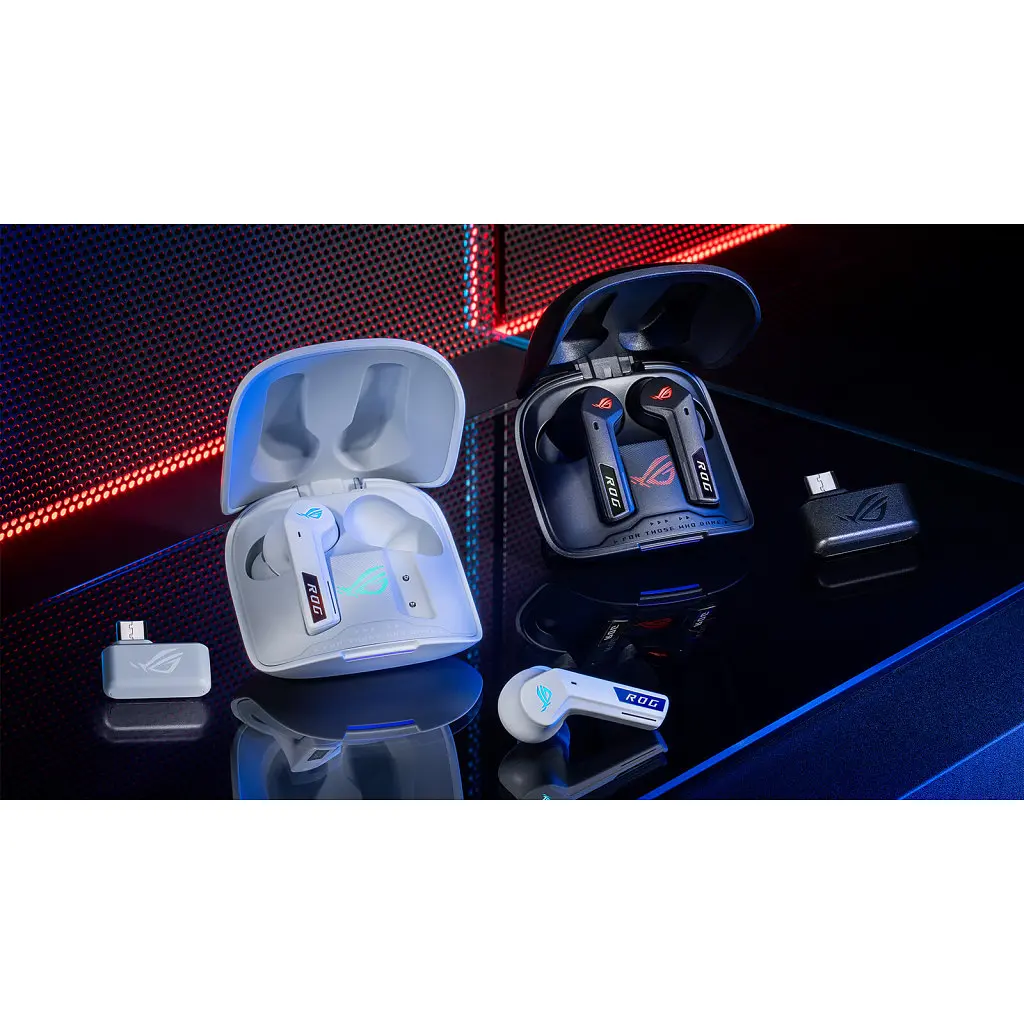 Навушники ASUS ROG Cetra True Wireless SpeedNova White (90YH03Y0-BTUA10) - фото 4
