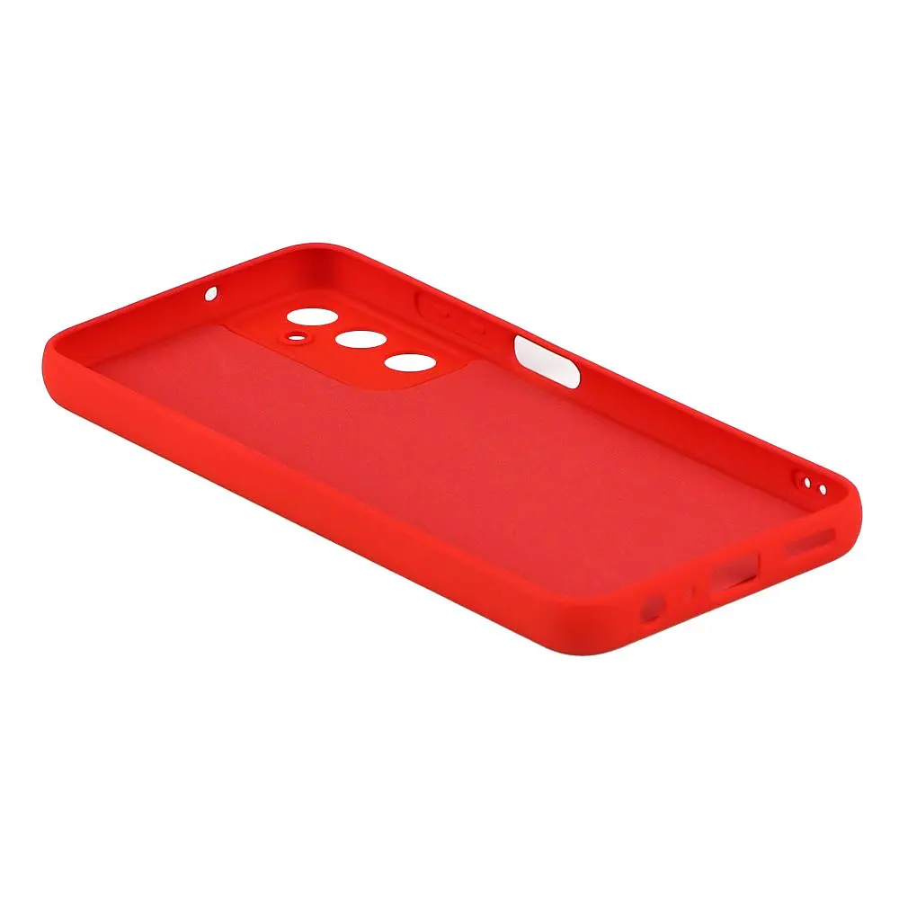 Чохол Silicone Cover з рамкою камери Samsung Galaxy A05s Red - фото 4