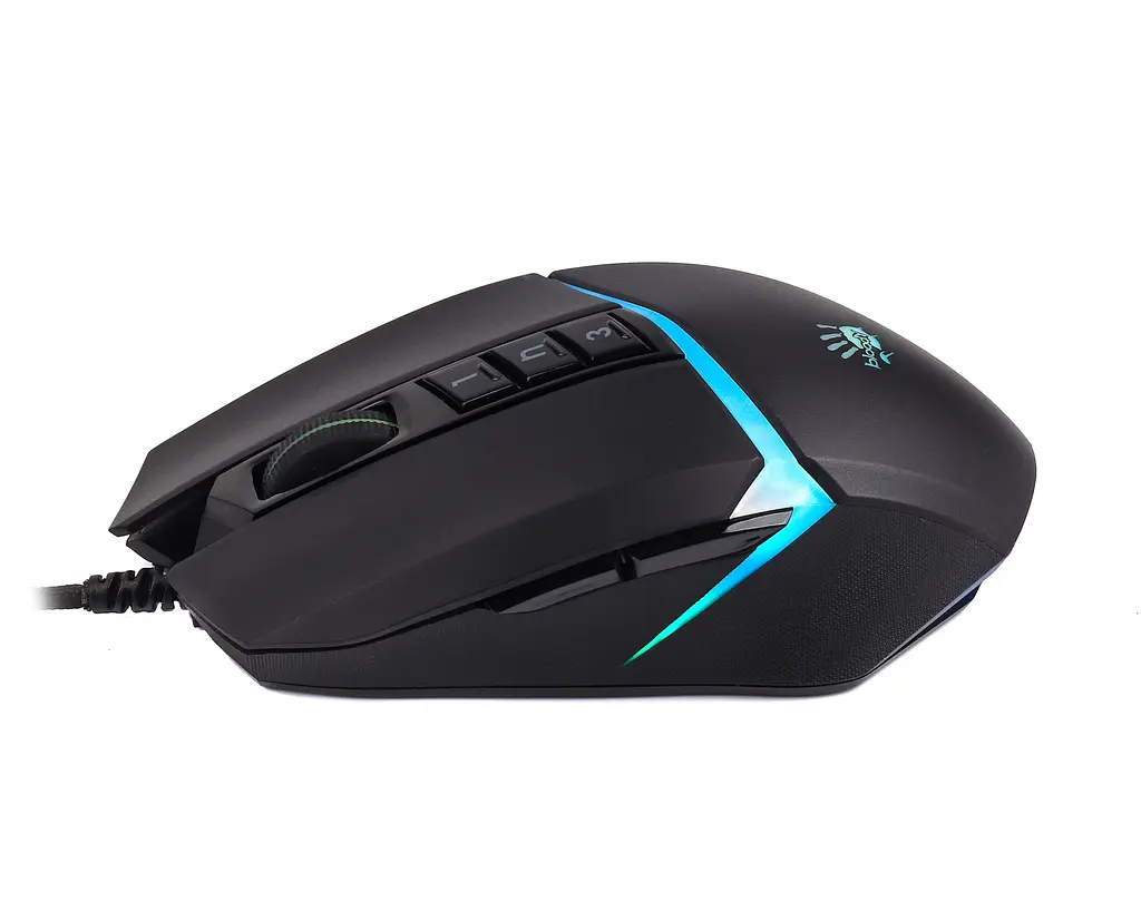 Мышь игровая A4Tech Bloody W60 Max Stone Black - фото 2