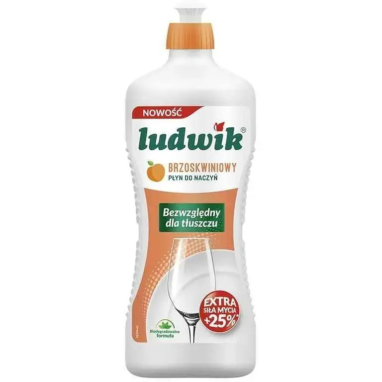 Засіб для миття посуду LUDWIK 900мл Персик