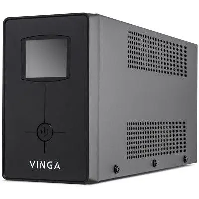 Пристрій безперебійного живлення Vinga LCD 1200VA metal case (VPC-1200M) - фото 6